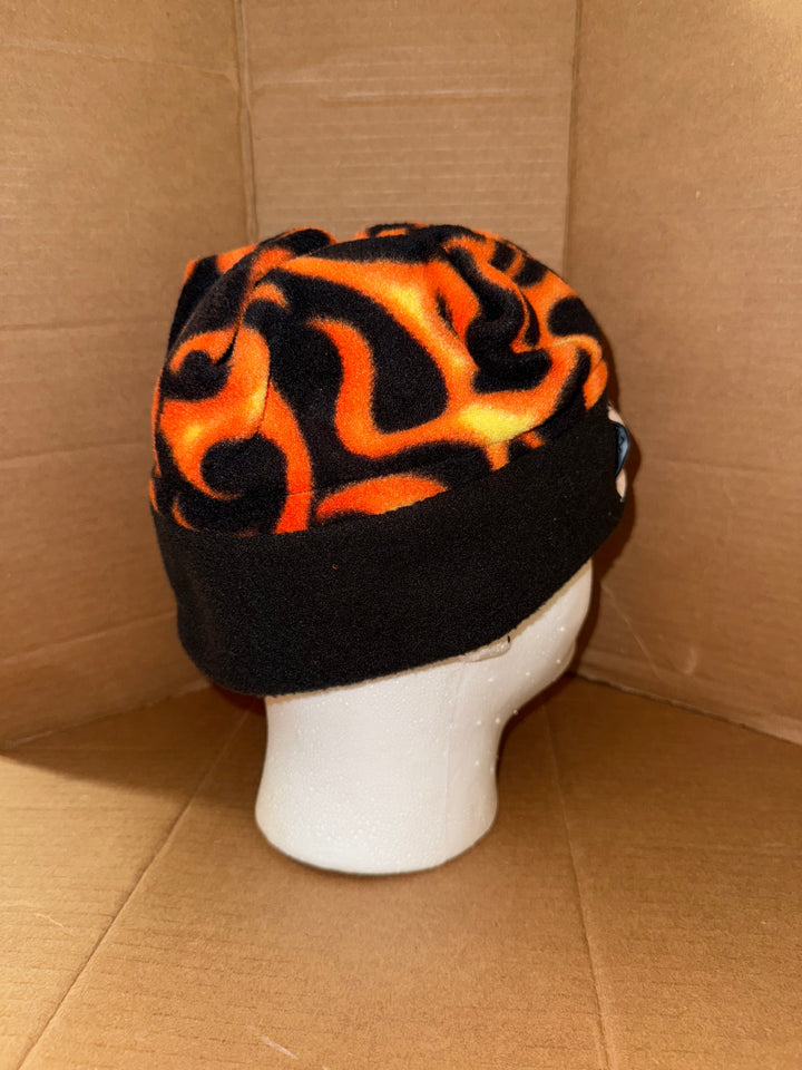 NAGU x STMP! Black Flame Beanie